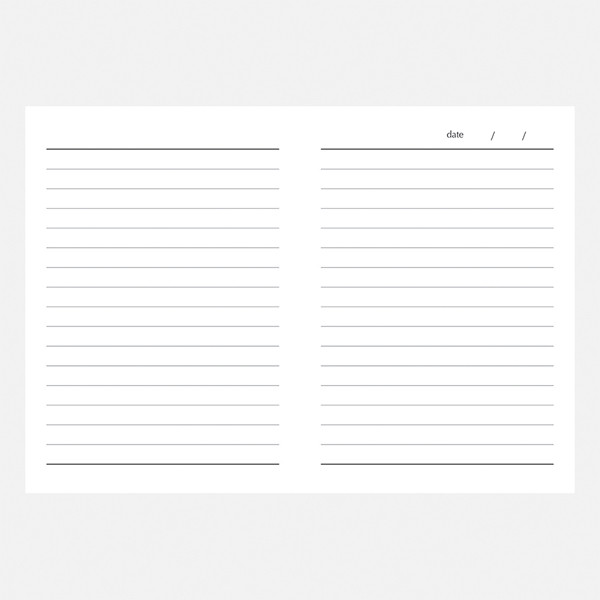 Notes A6 na linije KLIMT 