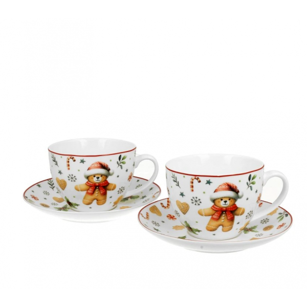 Novogodišnje šolje u poklon kutiji CHRISTMAS CUTIES 