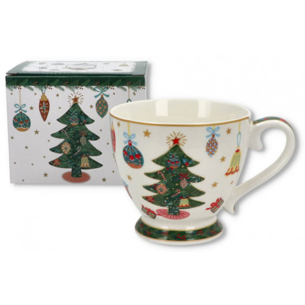 Novogodišnja šolja BOŽIĆNO DRVCE 430ml 