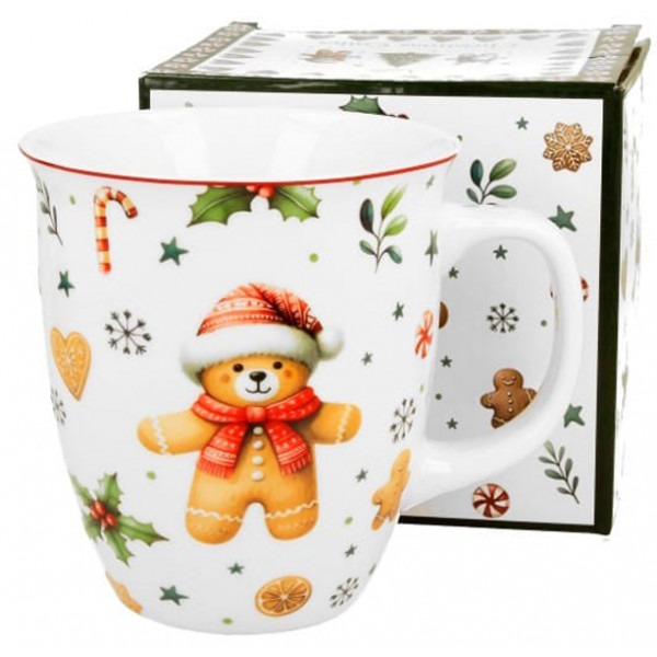 Novogodišnja šolja BOŽIĆNI KEKSIĆ 650ml 