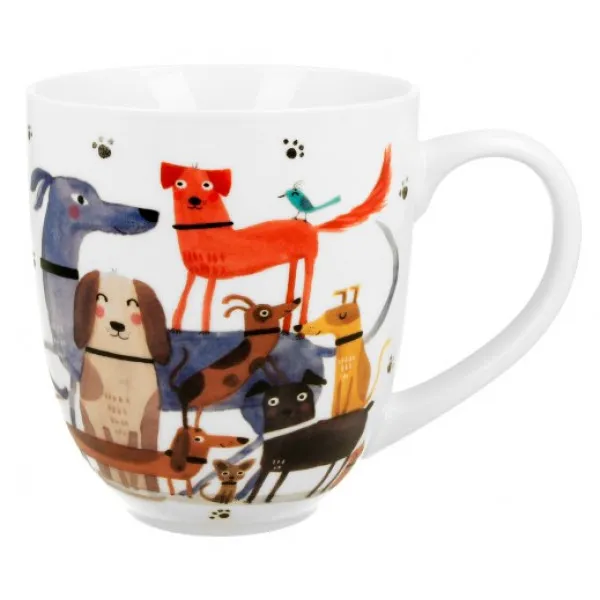 XXL šolja DOG'S WORLD - DOG WALK 1000ml 