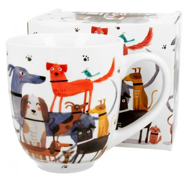 XXL šolja DOG'S WORLD - DOG WALK 1000ml 