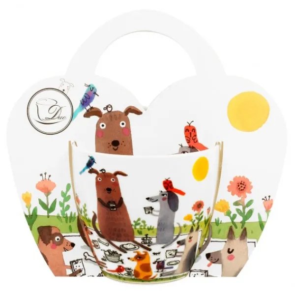 Velika šolja DOG'S WORLD - DOG PICNIC 460ml 