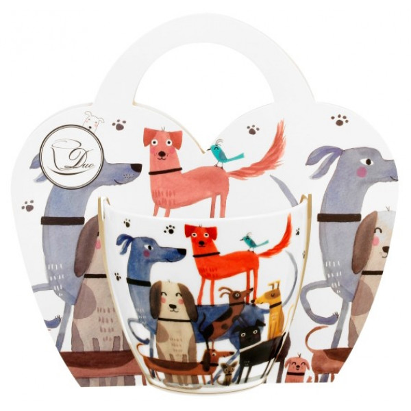 Velika šolja DOG'S WORLD - DOG WALK 460ml 