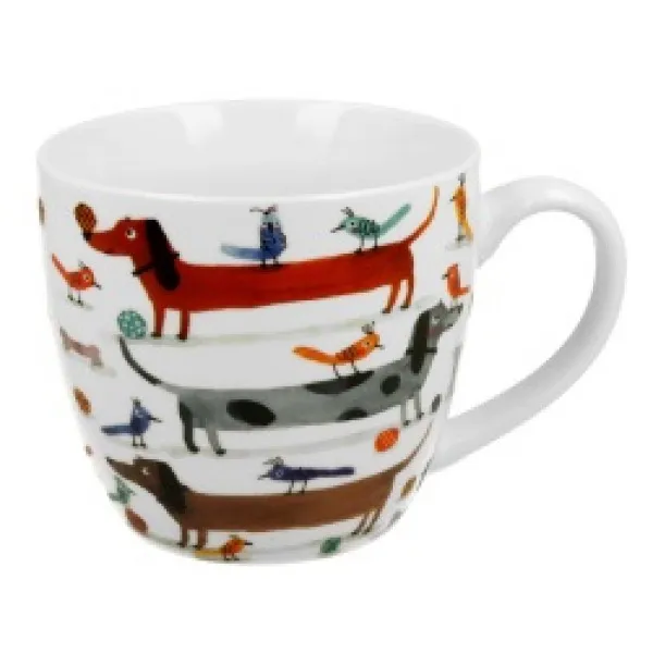 Velika šolja DOG'S WORLD - LONG DOGS 460ml 