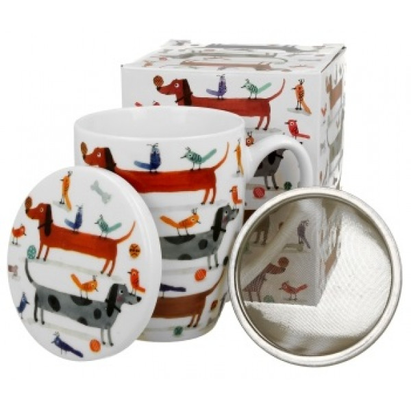 Šolja sa infuzerom DOG'S WORLD - LONG DOGS 430ml 