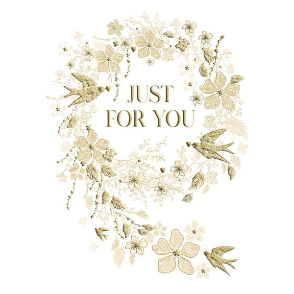 Rođendanska čestitka GOLDEN SWALLOW 