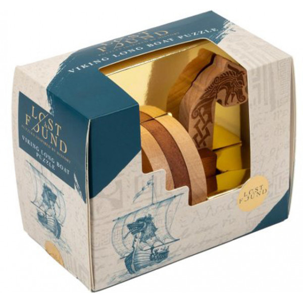 IQ puzzle LOST & FOUND VIKING LONG BOAT 