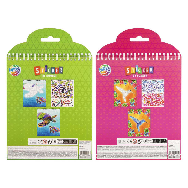 Set stikera 20x24cm ŽIVOTINJE (Više vrsta) 