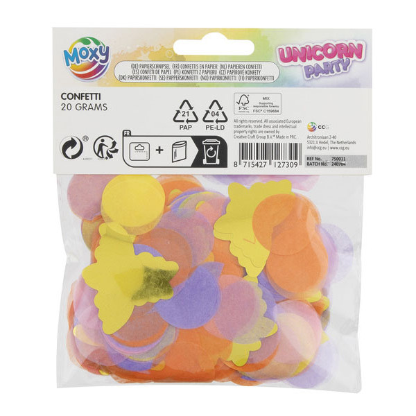 Rođendanske konfete 20g UNICORN 