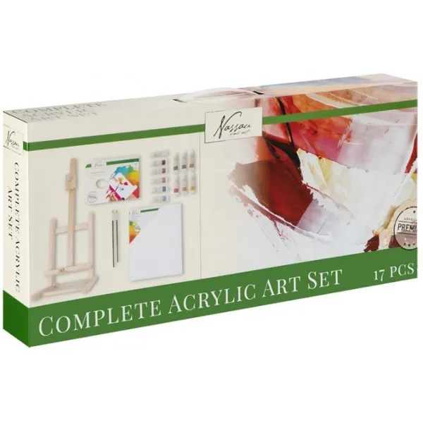 Set akrilnij boja 17kom 