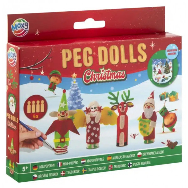 Figurice za dekorisanje NOVA GODINA, 4 kom 