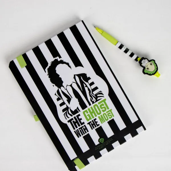 Poklon set - notes i olovka BALLOT BEETLEJUICE 