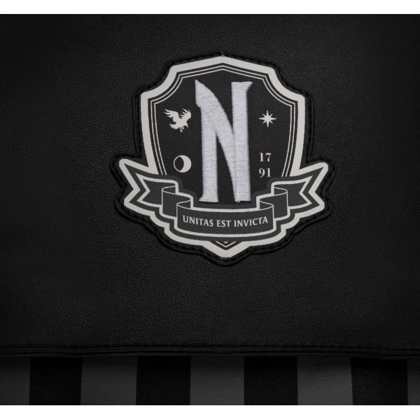 Ranac / torba WEDNESDAY Nevermore academy black 