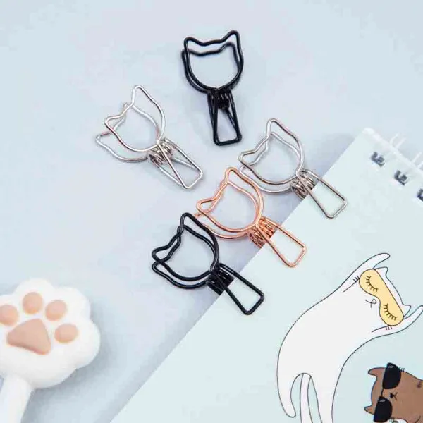 Privremene klamerice 33mm MESHU CUTE CATS 