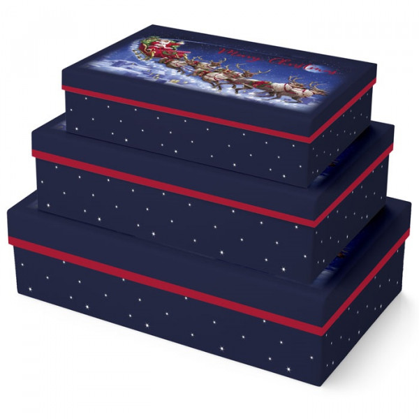 Novogodišnja kutija FLYING SANTA S 