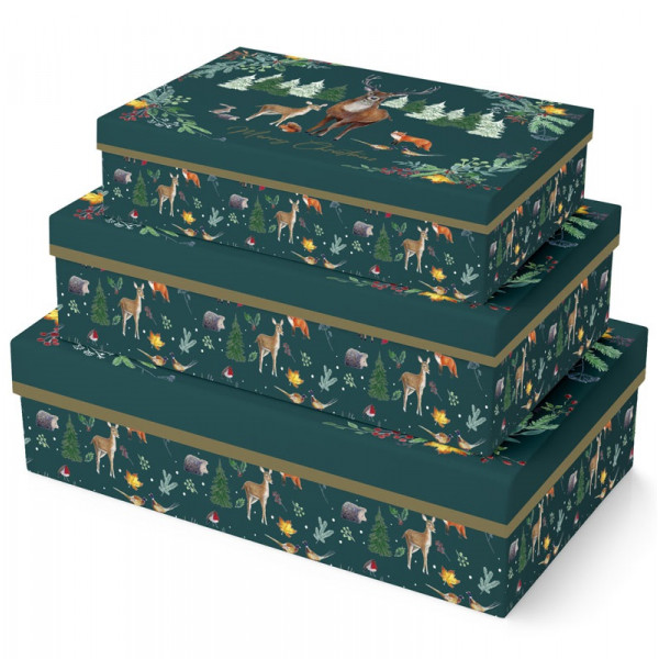 Novogodišnja kutija WOODLAND S 