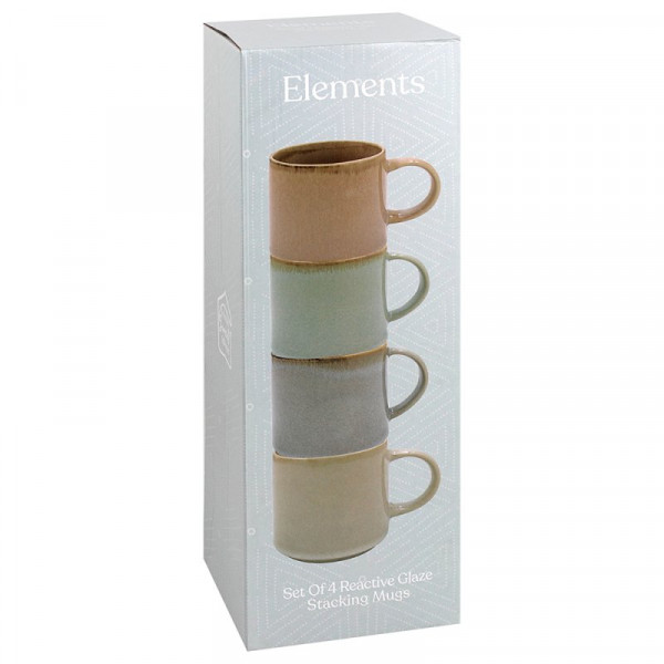 Set šolja REACTIVE GLAZE 4 kom 