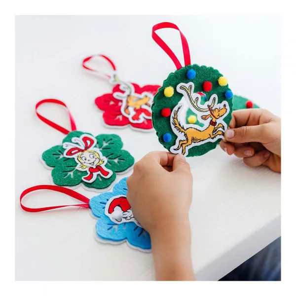 Kreativni set, novogodišnji ukrasi GRINCH 