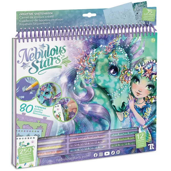 NEBULOUS STARS kreativna bojanka MAGIČNI KONJI - VODA 