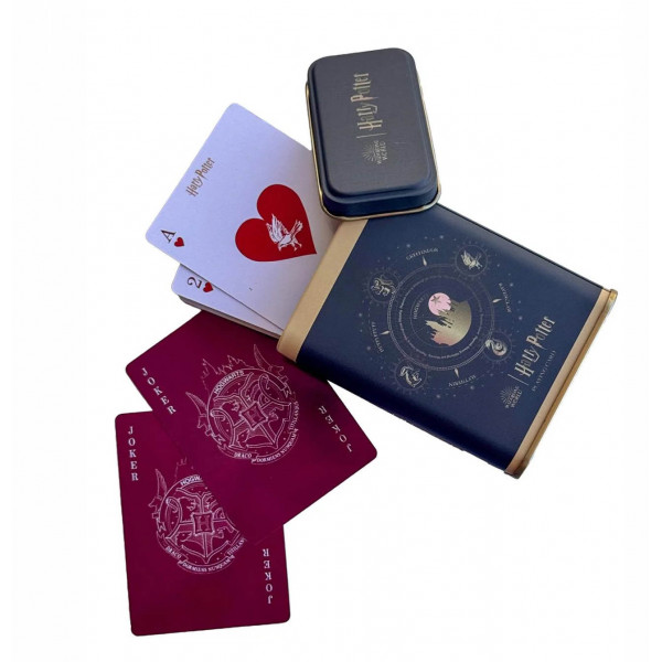 Karte za igranje u metalnoj kutiji THE HARRY POTTER 