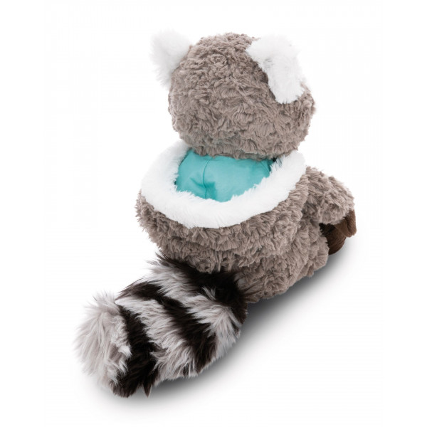 Plišana igračka NICI raccoon Lenno with hood 25cm 
