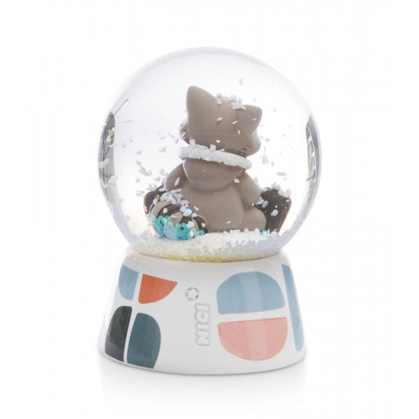 Staklena kugla NICI Raccoon Lenno 