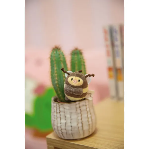 Igračka privezak PČELA Beenie 5cm MYMOCHI 