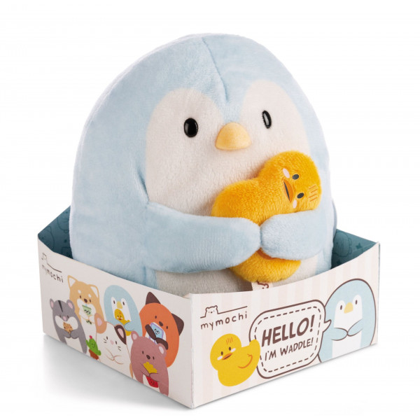 Plišana igračka NICI mymochi penguin Waddle with duck 16cm 