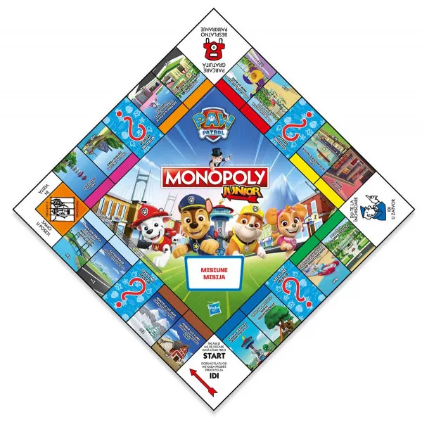 Društvena igra MONOPOL PATROLNE ŠAPE 