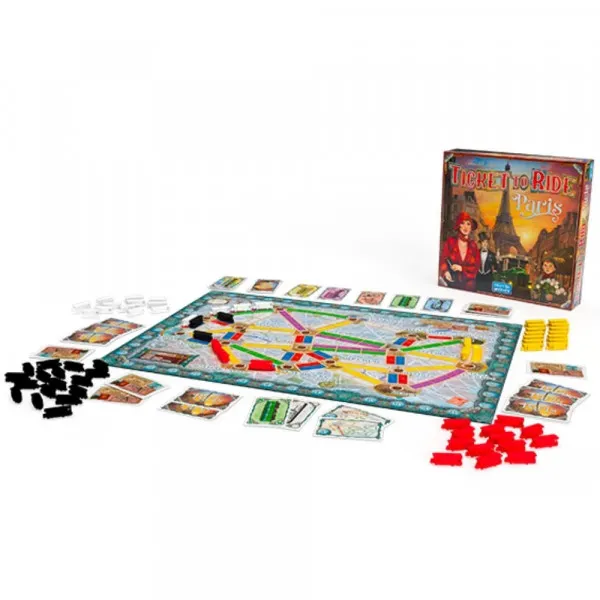 Društvena igra TICKET TO RIDE PARIS 