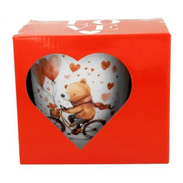 Šolja MEDA NA BICIKLU 650ml 