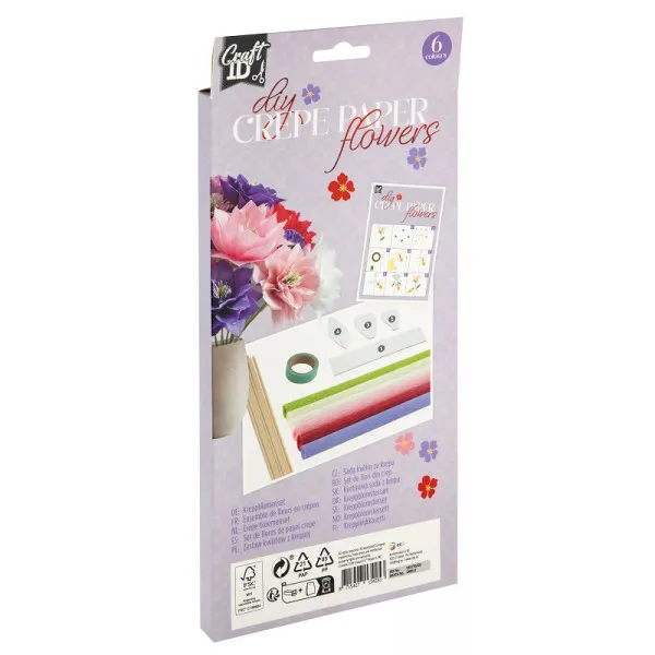 Set za papirne bukete - 6 lista 20x25cm 