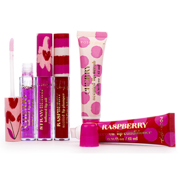 Set pet sjajeva za usne NEW HEART 