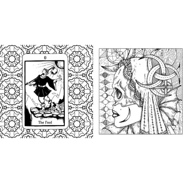 ART THERAPY COLOUR THE TAROT 