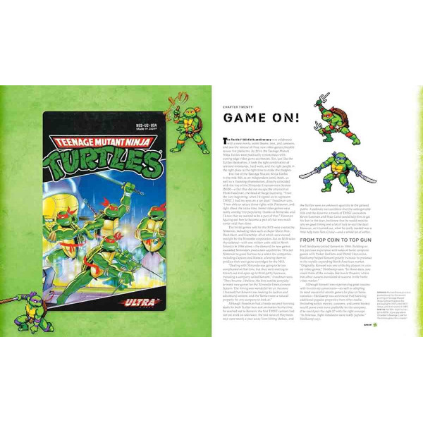 TEENAGE MUTANT NINJA TURTLES The Ultimate Visual History 