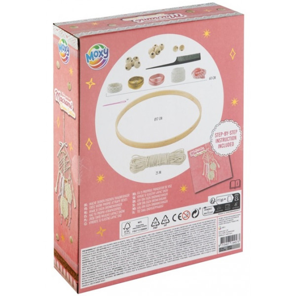 Kreativni set za pravljenje hvatača snova MACRAME 