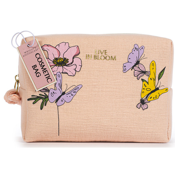 Kozmetički neseser LIVE IN BLOOM - PINK 