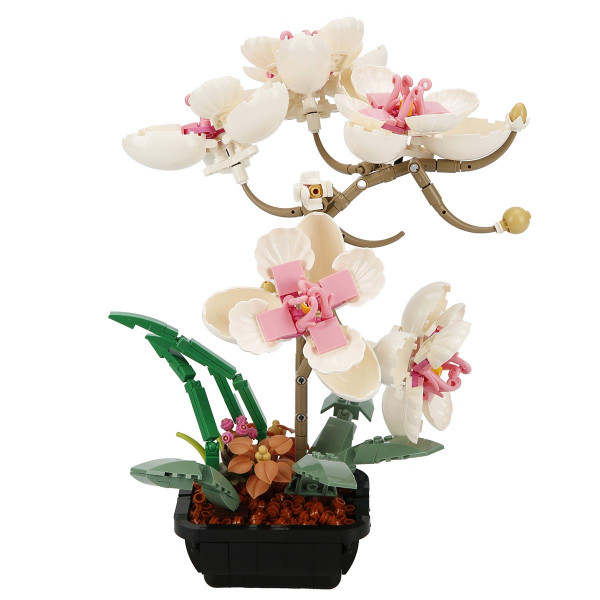 Kreativni set sklopivih kocki ORHIDEJA 660 kom 