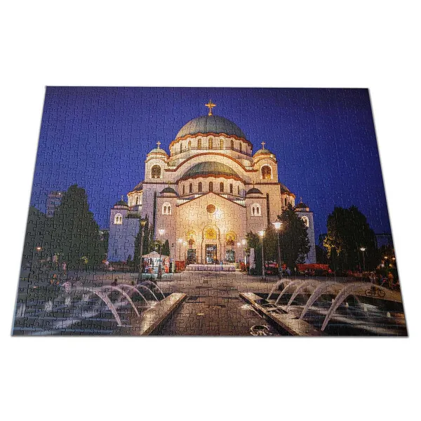 Puzzle 1000 BEAUTY OF SERBIA Hram Svetog Save 