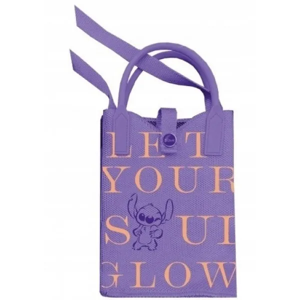 Torba na rame DISNEY FASHION -PURPLE Lilo & Stitch 19 cm 