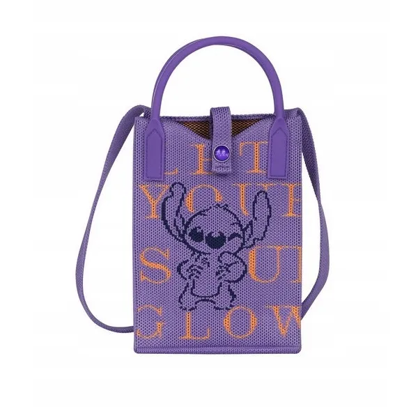 Torba na rame DISNEY FASHION -PURPLE Lilo & Stitch 19 cm 