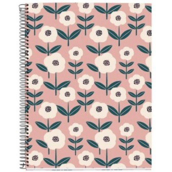 MIQUELRIUS sveska A4 TP kvadrati  KEEP IT SIMPLE-pink 