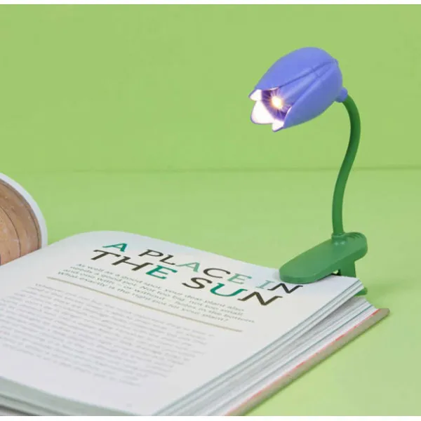 Lampica za knjigu LJUBIČASTA LALA 