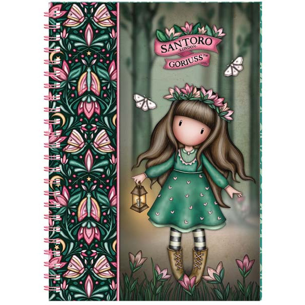 SANTORO GORJUSS notes na linije WOODLAND WILDFLOWER 