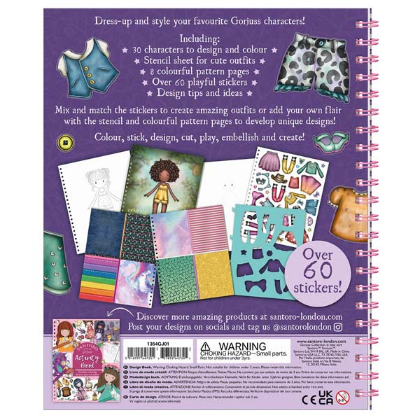SANTORO GORJUSS kreativni set DESIGN BOOK 