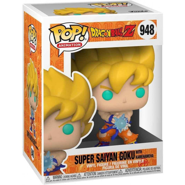 FUNKO POP! Animation - DBZ - GOKU W/ KAMEHAMEHA WAVE 