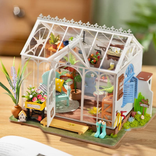 3D drvene puzzle DREAMY GARDEN HOUSE 