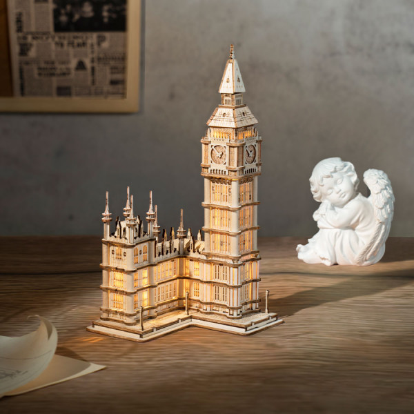 3D drvene puzzle BIG BEN 