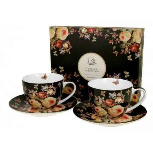 Set dve šolje sa tacnama WARDA 